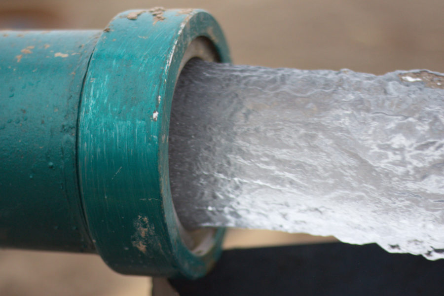 Water Pipe Flowing Los Angeles Pumping Co., LLC