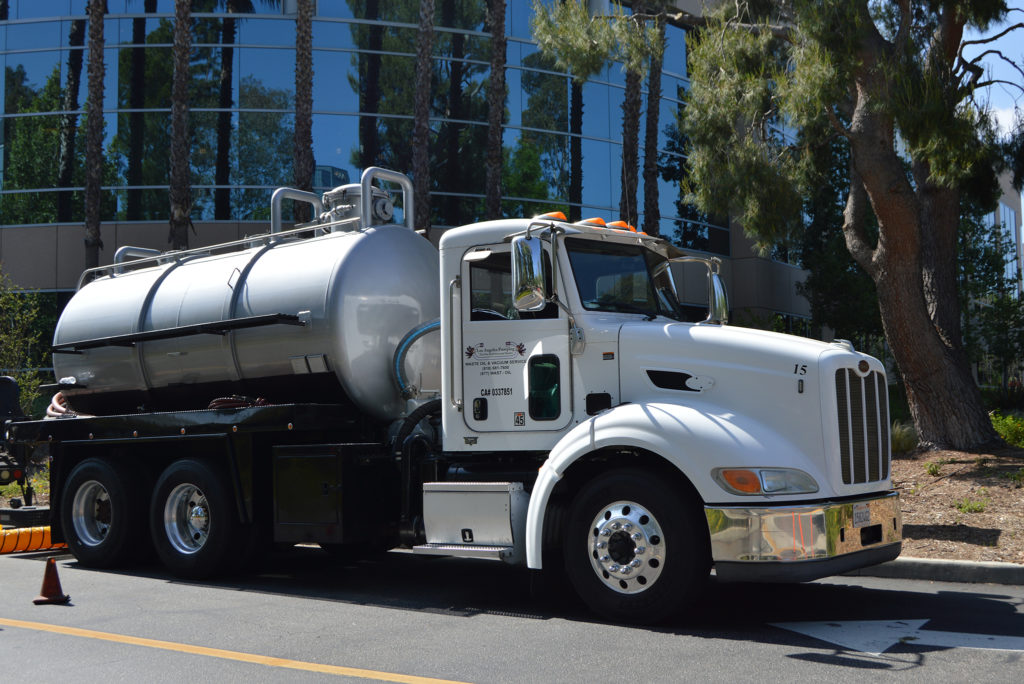 Pumping Truck on Location Los Angeles Pumping Co., LLC